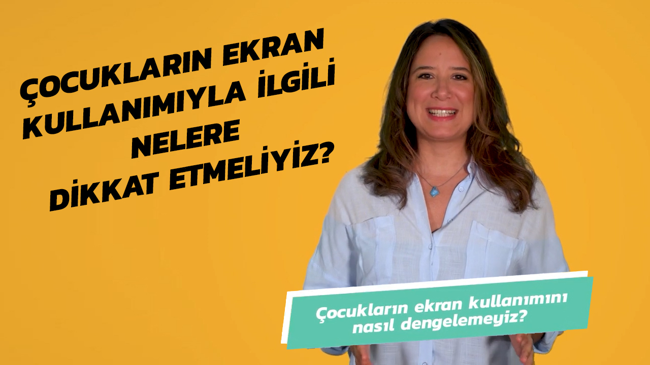 Çocukların Ekran Kullanımıyla İlgili Nelere Dikkat Etmeliyiz? | Uzmanlarla #İlk6Yıl