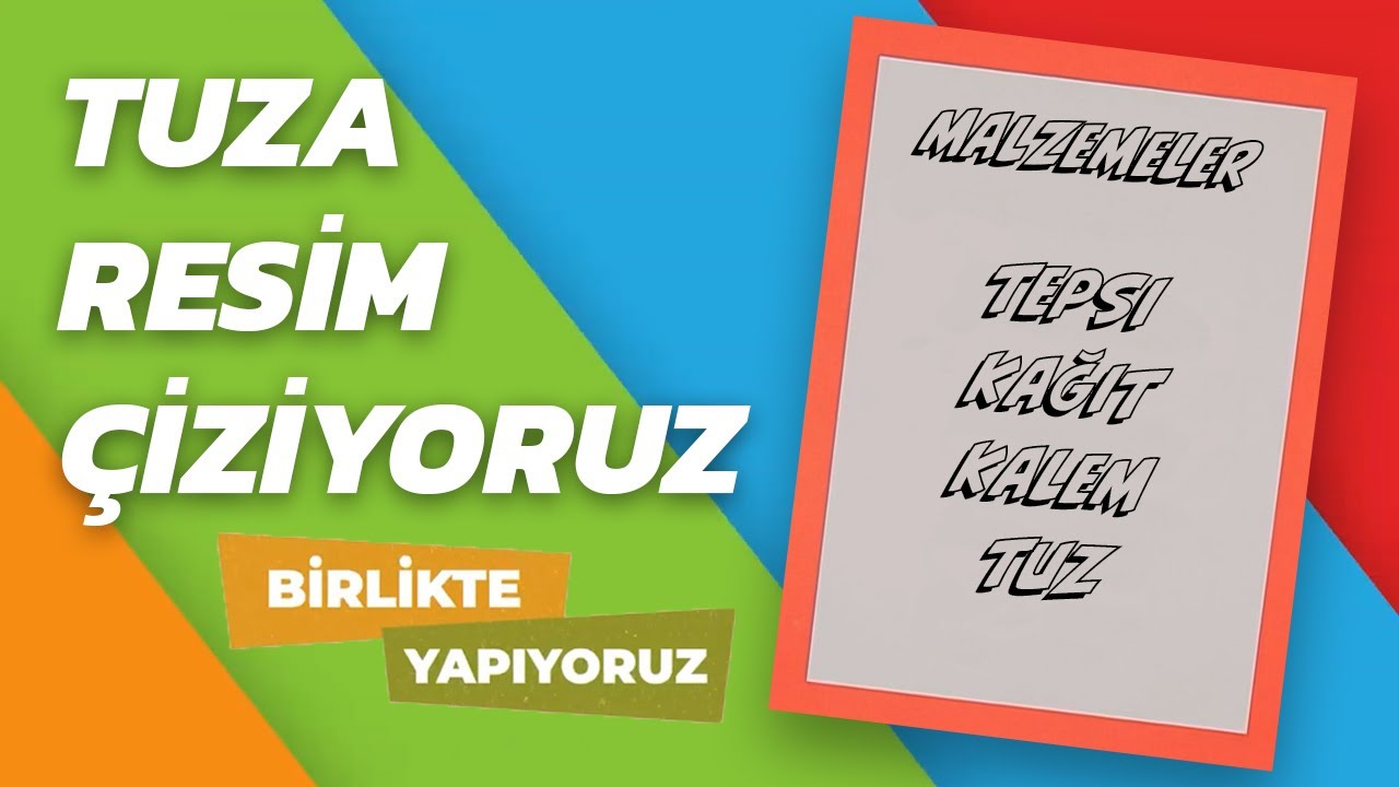 Tuza Resim Çiziyoruz | Birlikte Yapıyoruz